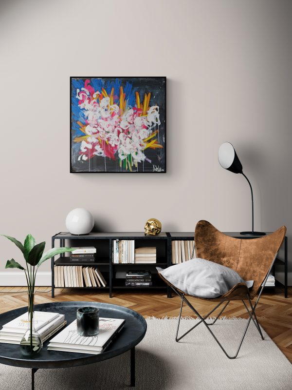 Stylish Living Room With Contemporary Flair