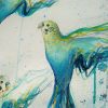 Deatil Leni Kae Budgie Bath In Yellow Green 