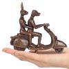 Gillieandmarc Vespa Riders Bronze Statue Art Lovers Australia