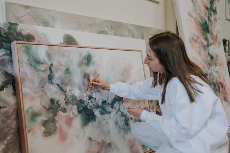 Commission an artwork by Fern | Mixed media on canvas