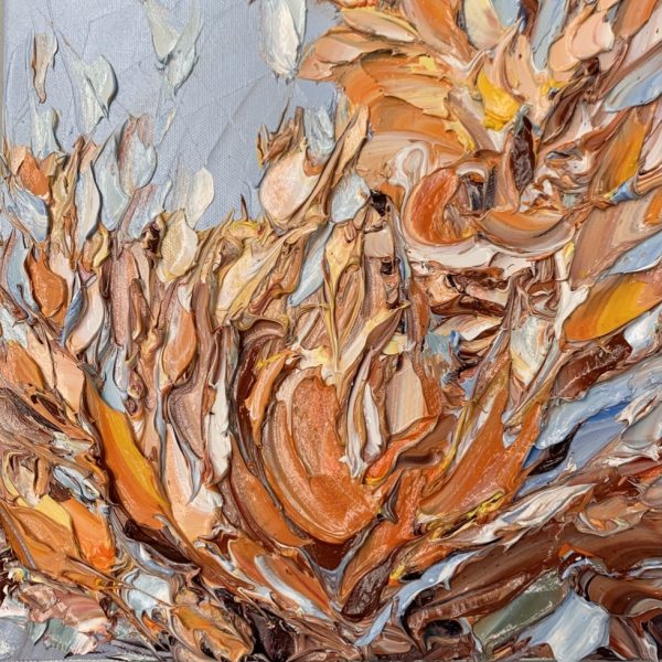 301 Bunch No 54, 30x30cm, $490