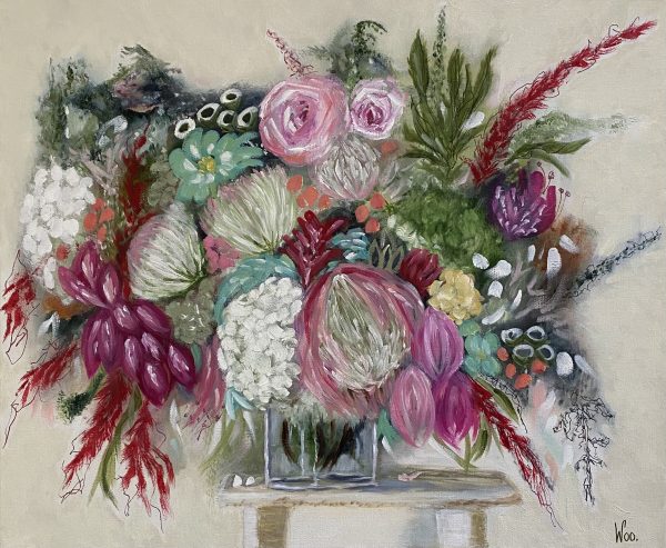 Abundance By Wendy Peters Mixed Media 61x51