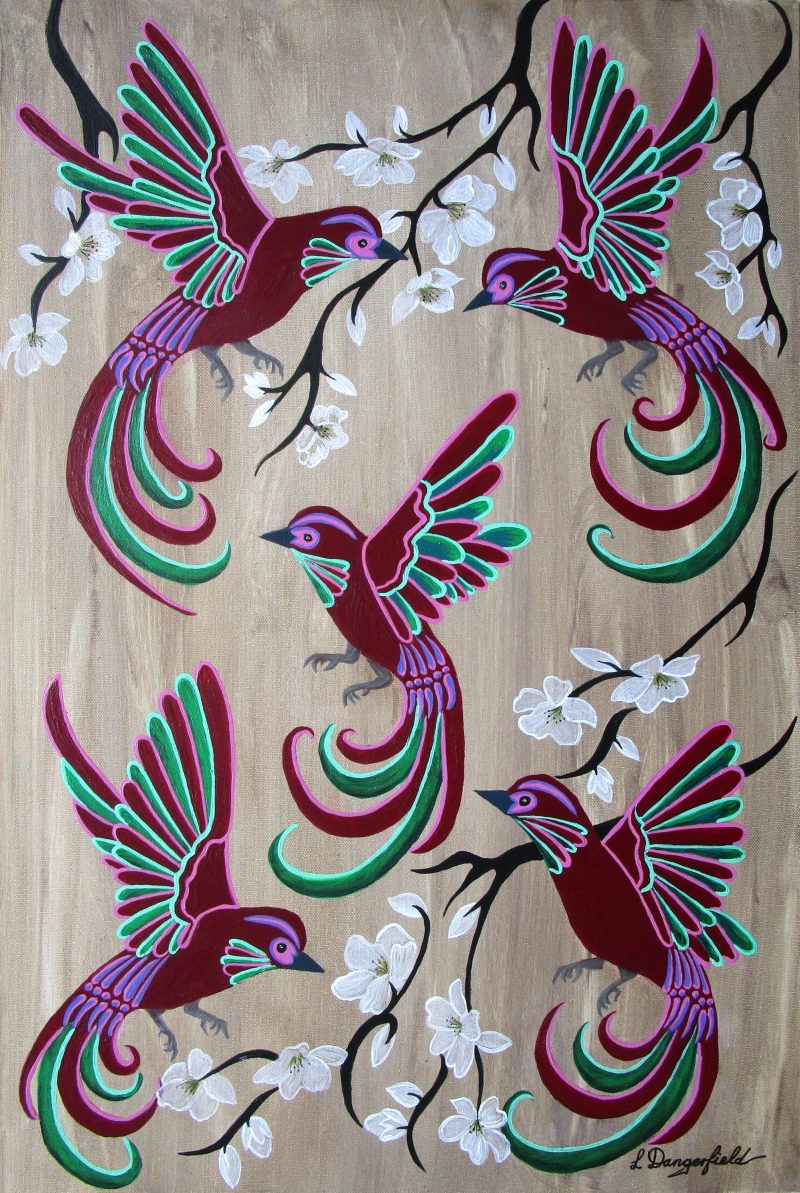 Birds And Blooms No 9