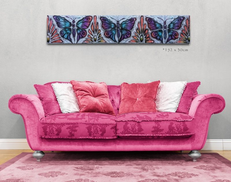 Butterflies in the Gerbera Patch