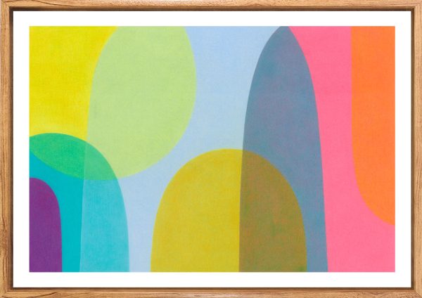 Charlotte De Pace Happy Days Natural Frame Example Art Lovers Australia