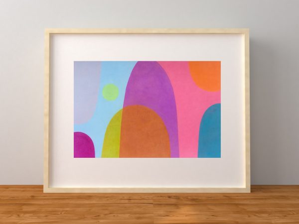 Charlotte De Pace Shine Bright Leaning Frame Example Natural Art Lovers Australia