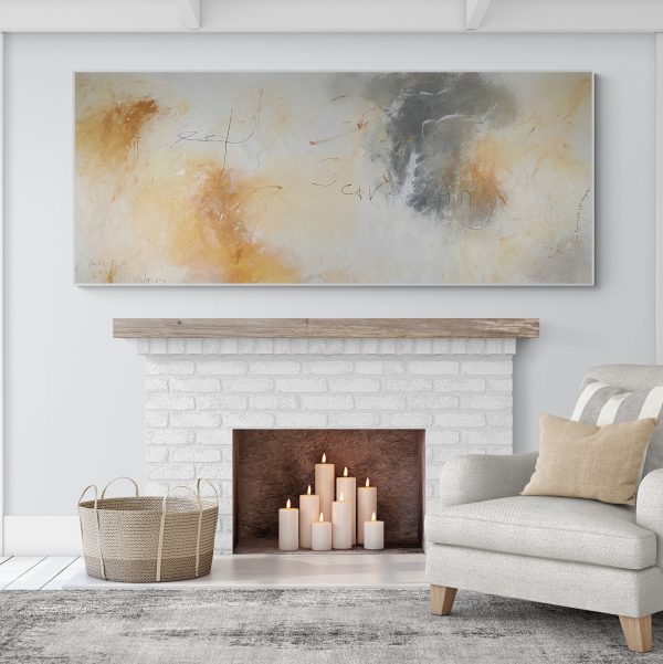 Cosy Warm Living Room With Fireplace