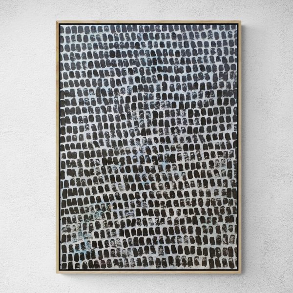 Palm Frond In Ceramic Vase (2)