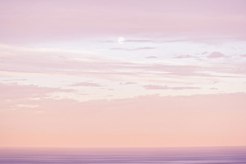 Pastel Moonrise  Ltd Ed Print