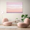 Pastel Moonrise Canvas Print Bernadette Meyers Art Lovers Australia
