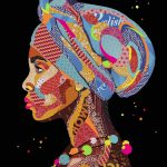 Sue Dowse Nzuri (beautiful) African Woman Primary