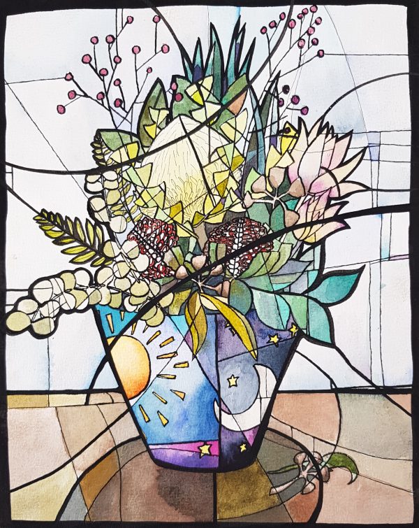 Sun, Moon And Stars By Nicola Cowie Crop