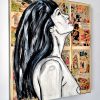 Allure Songbird Designz Deborah Lang Abstract Nude Wonder Of Woman Collection Modern Art Canvas Wall Art Contemporary Style 3