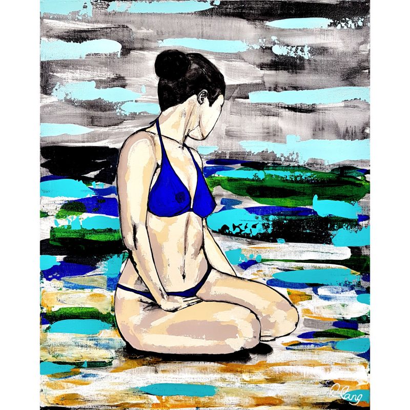 Blue Bikini 2 – Woman at the Beach/Ocean