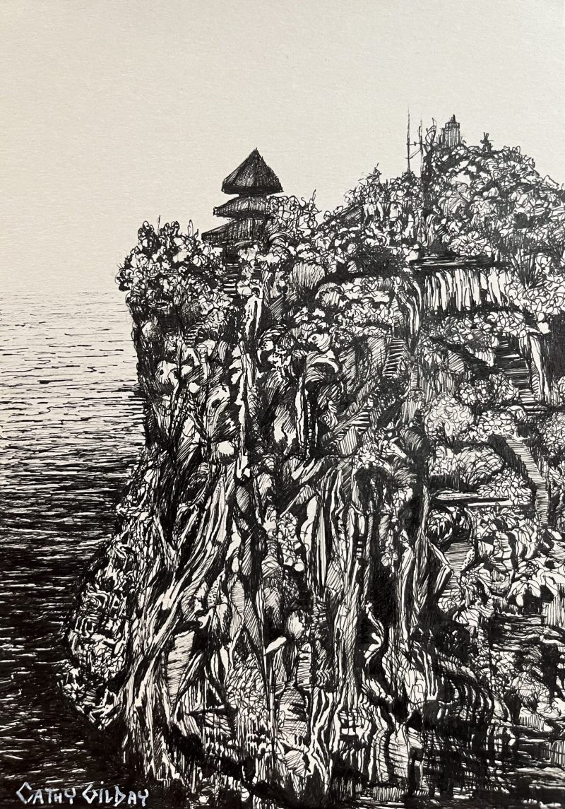 Cliff top Temple in Uluwatu