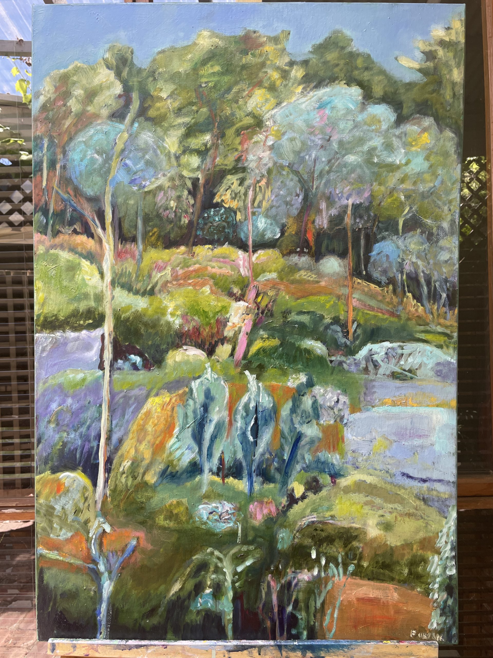 Morialta Falls Landscape 2 Studio View