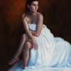 Astrid In White Muslin Vicki Sullivan Art Lovers Australia
