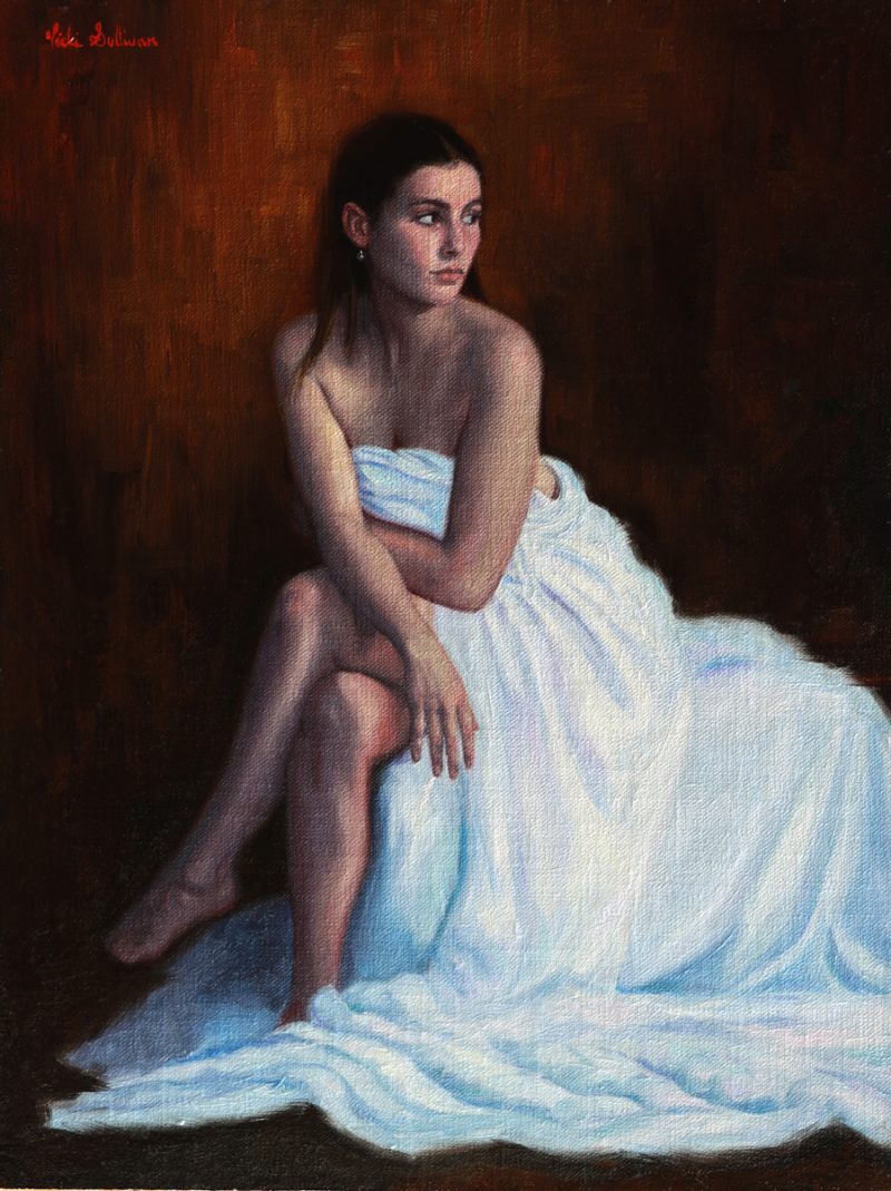 Astrid in white Muslin