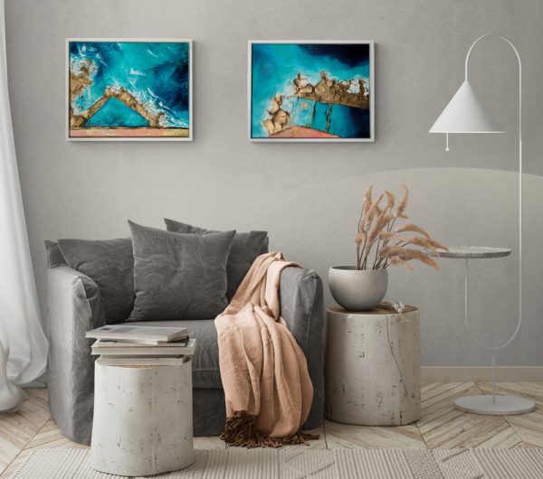 Comfy Warm Living Room With Large Armchair