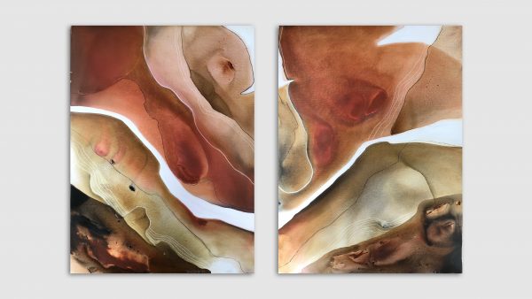 Desert Rose (diptych)