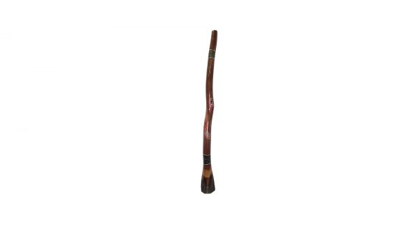 Ironbark 150cm Bark Bottom Painted Didgeridoo Full