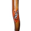 Ironbark 150cm Bark Bottom Painted Didgeridoo Goanna
