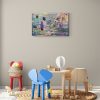 Kids Playroom With Wooden Toys And Furniture (1)