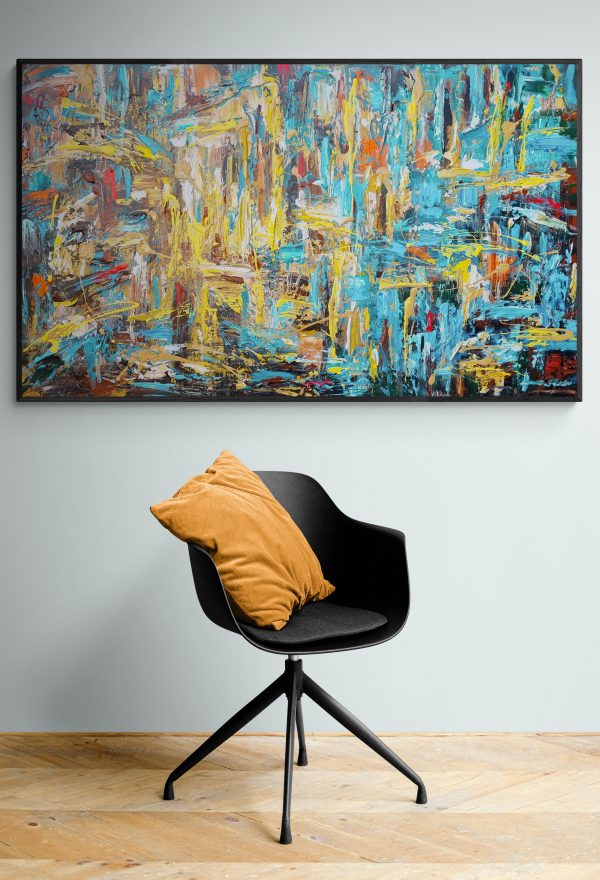 Modern Black Chair With Cushion