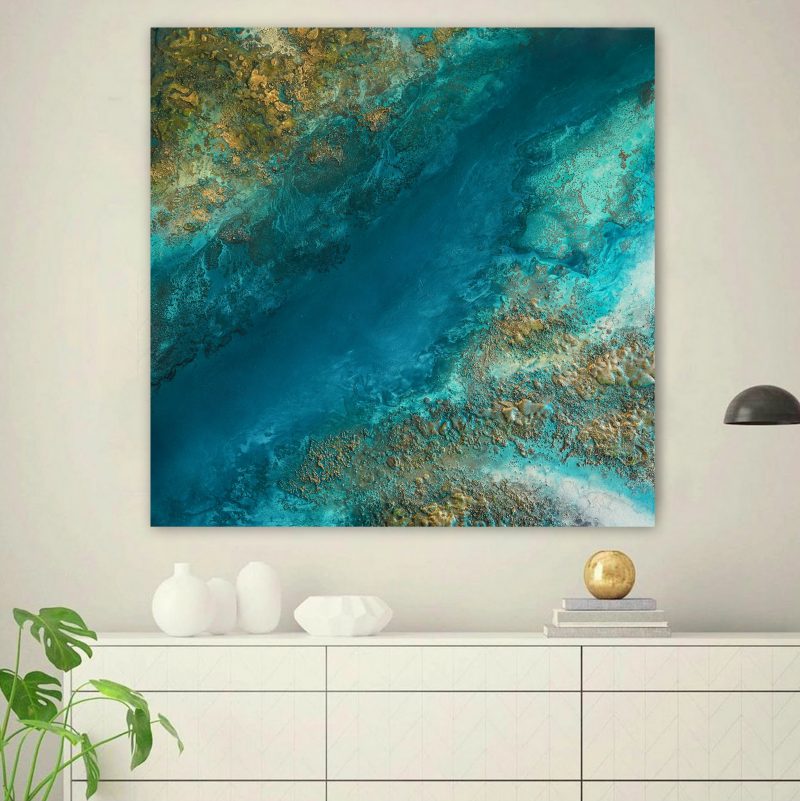 Ocean Painting “Coastal Gems”