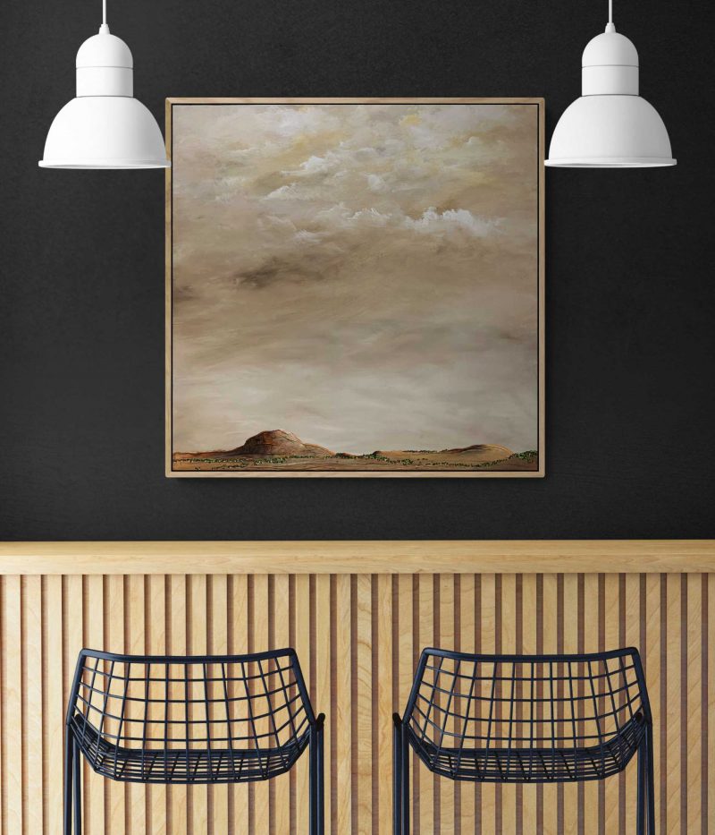 Afternoon Above The Range (Framed)