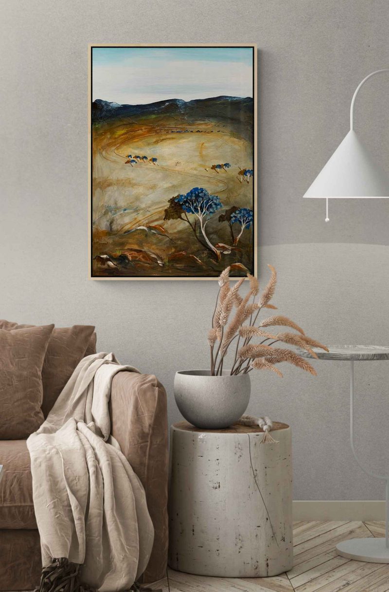 Study For The Scorched Earth (Framed)