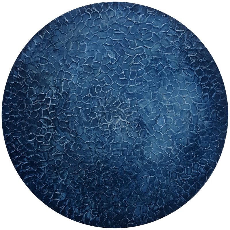 Indigo Blue – Ocean Coral Abstract