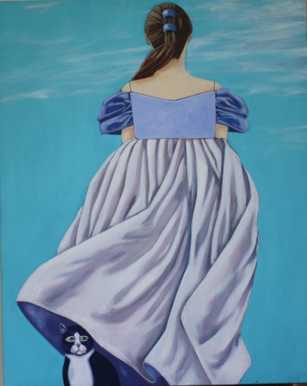 Matterson Neil Out Of The Breeze Oil On Canvas 76x61cm 2021