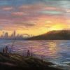 2021p24 Fishing At Sunset Around Sydney Harbour