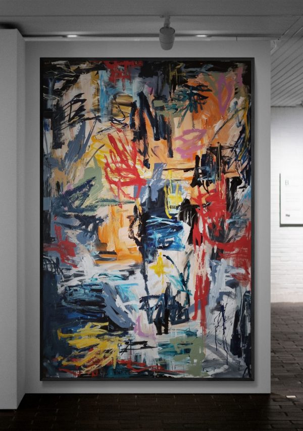 Alina Zorkina Bamboozed Abstract 182x122