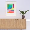 Charlotte De Pace Blue Skies Ahead Original Insitu Sideboard Art Lovers Australia