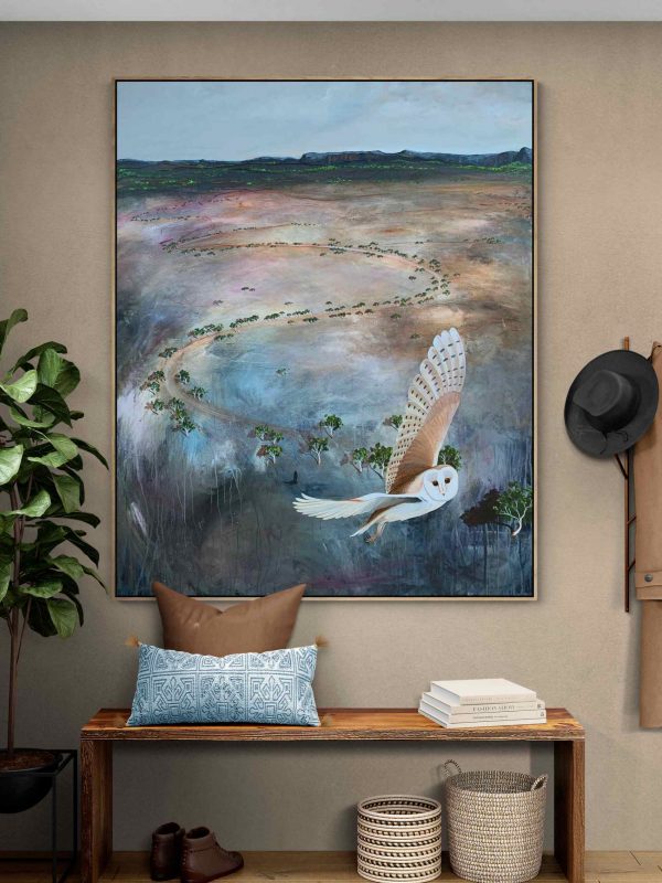 Daylight Apparaition Tania Chanter Large Abstract Landscape Owl2