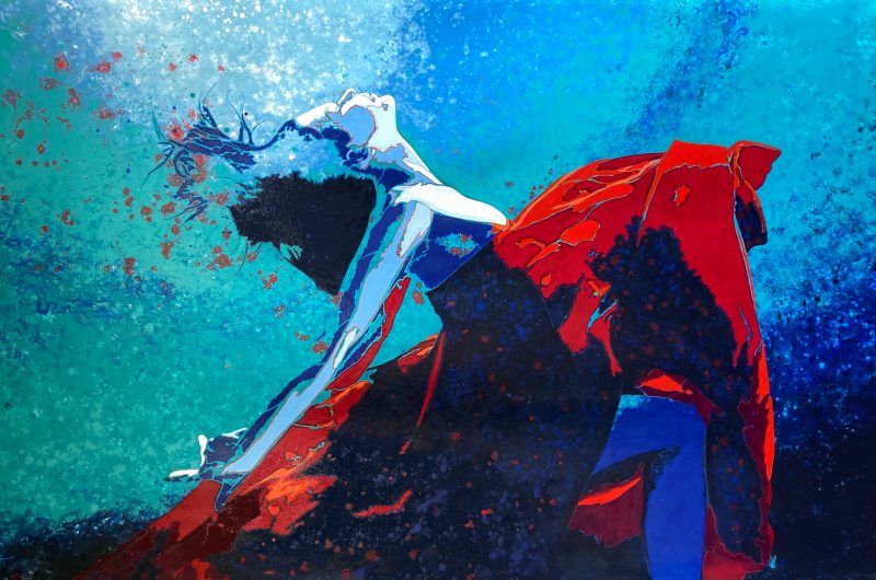 She lifted her head and looked to the sky