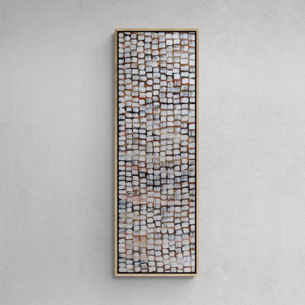 Modern Wood Cabinet With Plant And Vase (4)