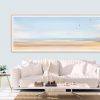 Tranquil Beach Framed Print Bernadette Meyers Art Lovers Australia