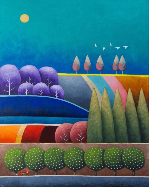 Turquoise Frankie 24x30 Large