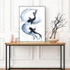 Artist Leni Kae Koi Fish Sumi E Framed Eg 1