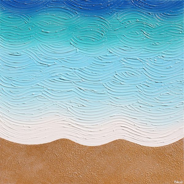 Beach Daze Textured Painting