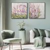 Blooming Protea Diptych Songbird Designz Deborah Lang Blooms Oversize Floral Botanicals Protea Framed Canvas Textured Wall Art Contemporary Hamptons Style 1