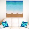 Lounge Beach Daze Textured Painting