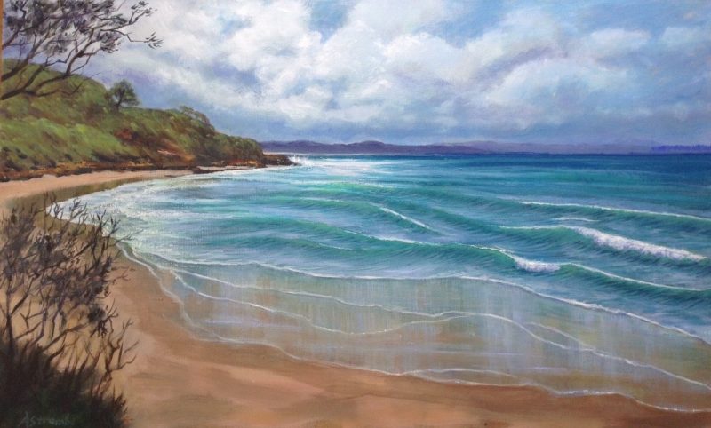 Moody Day Wategos Beach