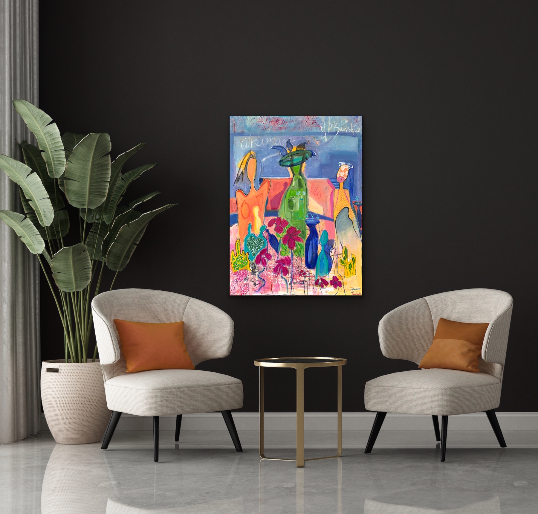 Abundance 2 Insitu Black Wall