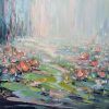 4 Water Lilies No62, 91x91cm