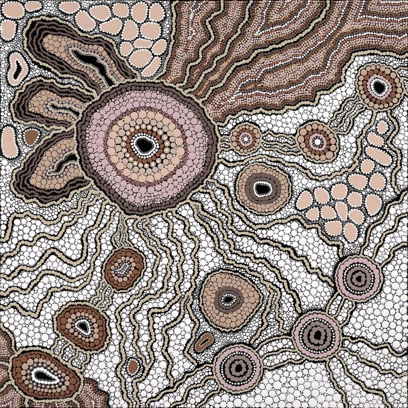 Waterhole (Mayan) Ltd Ed Print