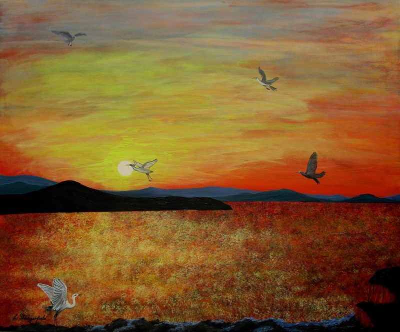 Birds At Sunrise